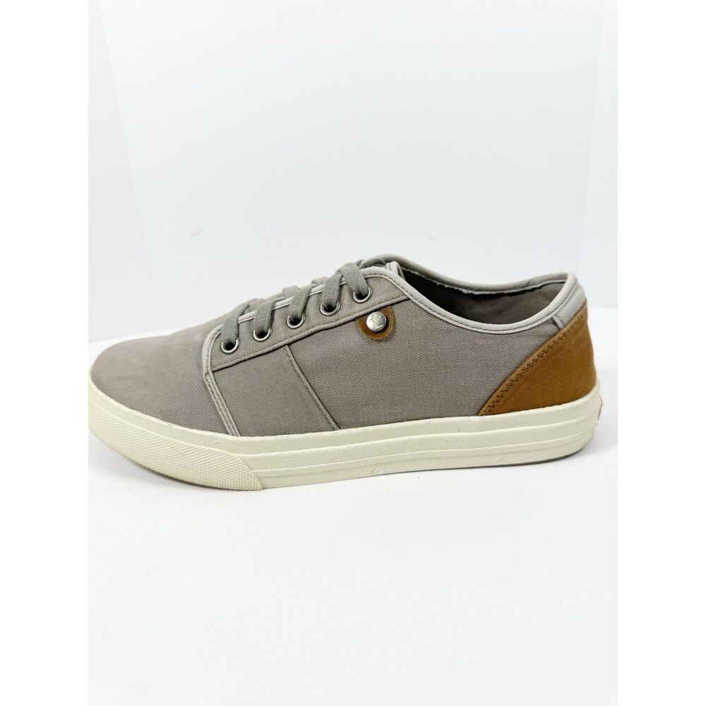 Taos Super Soul Sneakers Casual Comfort Canvas Low Top Lace Up Gray Sporty 8.5 - Picture 12 of 16